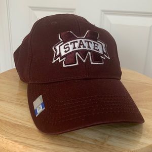Mississippi State Bulldogs Adult Captivating Headwear Adjustable Hat New